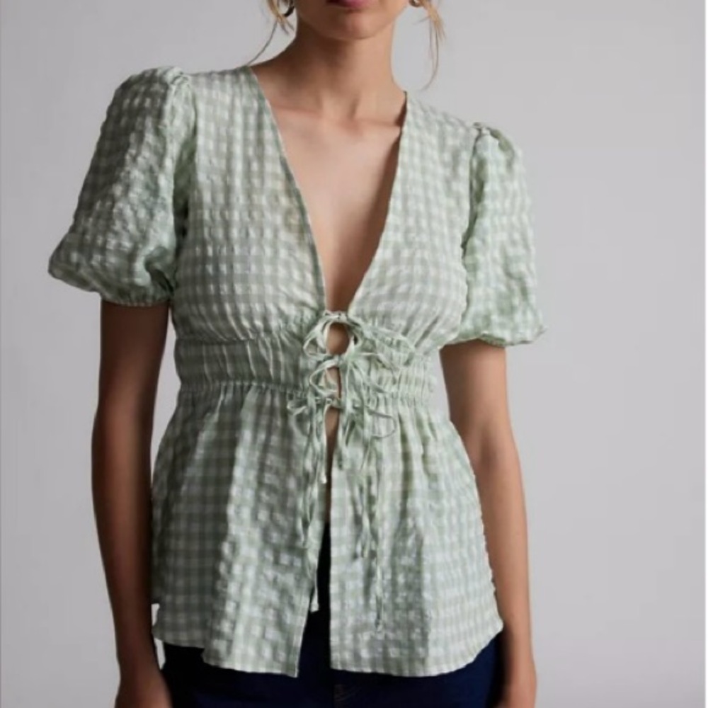 Urban Outfitters Kimchi Blue Checkered Top